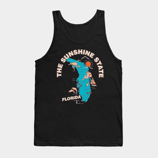 The Sunshine State Tank Top by StreetWearz